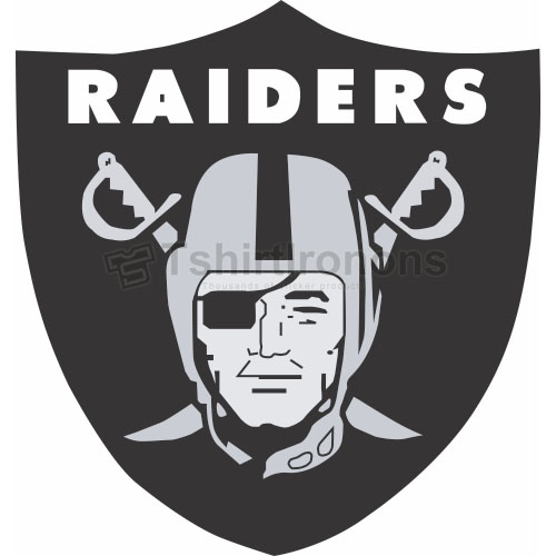 Oakland Raiders T-shirts Iron On Transfers N665